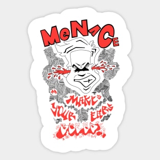 Menace Crew Sticker